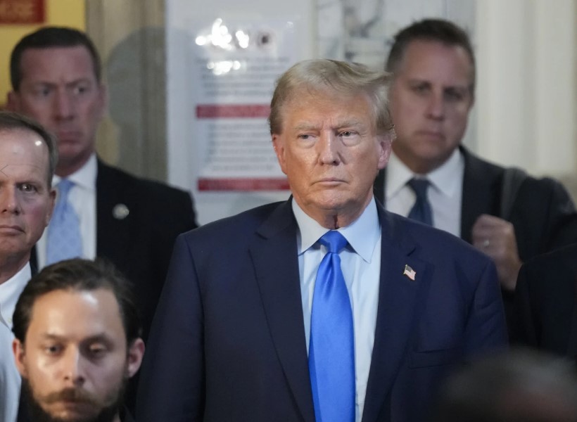 Trump enojado