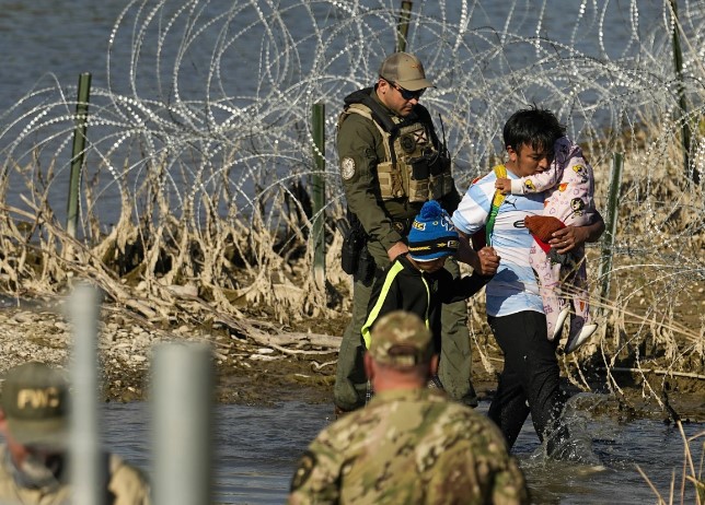 Migrantes detenidos