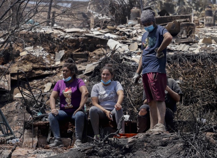 Chile incendio